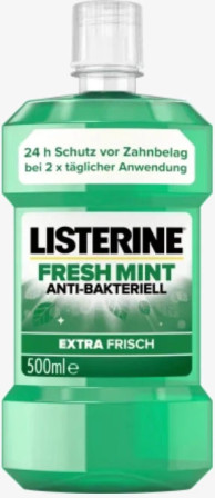 chi tiết Listerine 500ml Fresh Mint