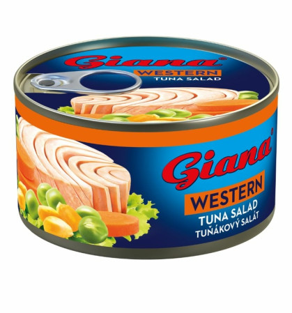detail Giana tuňákový salát 185g Western