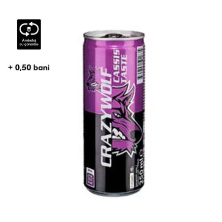 detail Crazy Wolf 250ml Cassis Taste