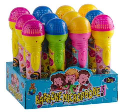 detail BM KARAOKE MICROPHONE – hrající mikrofon 5g x 12