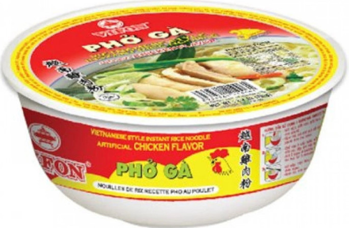 chi tiết Vifon pho ga bát 70gx12