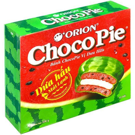 detail Orion Chocopie Meloun 396g