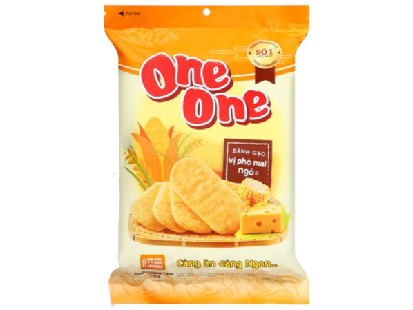 detail One One banh gao vi pho-mai ngo 150g