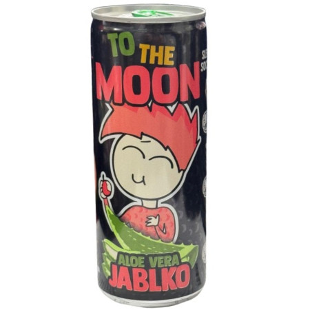 detail Moon Aloe vera 250ml Jablko