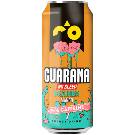 detail Guarana plech 0,5L Mango