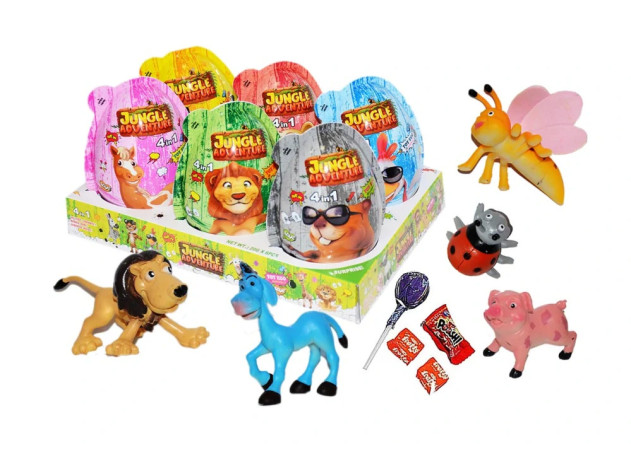 chi tiết Vajíčko - JUNGLE ADVENNTURE 21g x 6ks