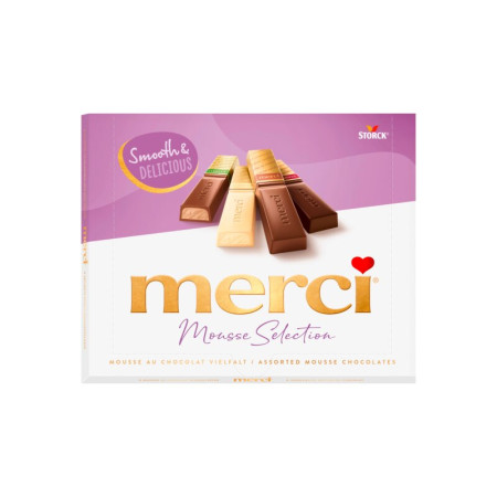 chi tiết Merci 210g Mousse Selection (Fialový)