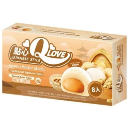 detail Mochi QLove 80g Peanut Butter