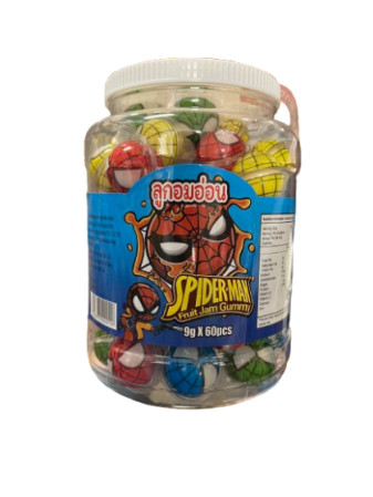 chi tiết Soft candy 9g x 60ks - Spiderman