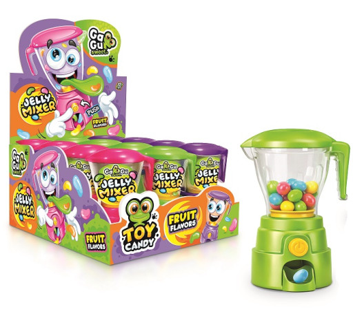 detail BM GAGU JELLY MIXER – hračka + jelly beans 20g x 12ks