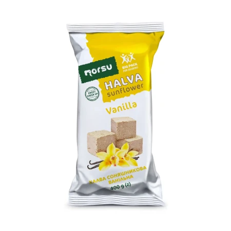 chi tiết Norsu Halva Zebra 400g vanilka - 12ks/kart