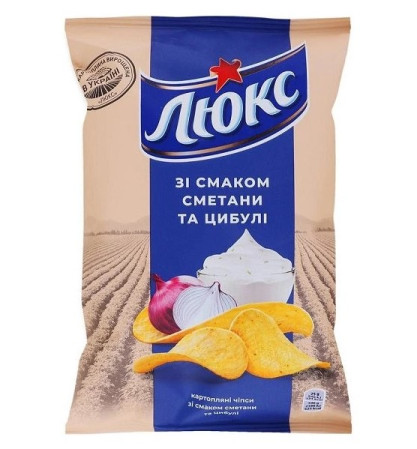 detail LUX Bramborové Zakysaná smetana a bylinky 125g(1/22)