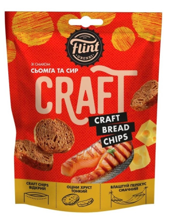 detail Flint Craft Losos a sýr 80g (1/10kus)