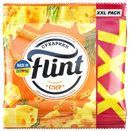 chi tiết Flint Suchary 150g Sýr (1/32kus)