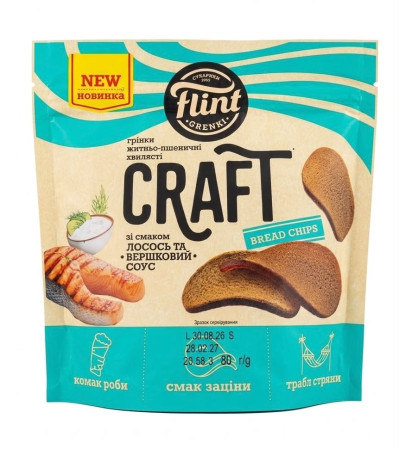 detail Flint Craft Losos ve smetanové omáčce 80g (1/8kus)