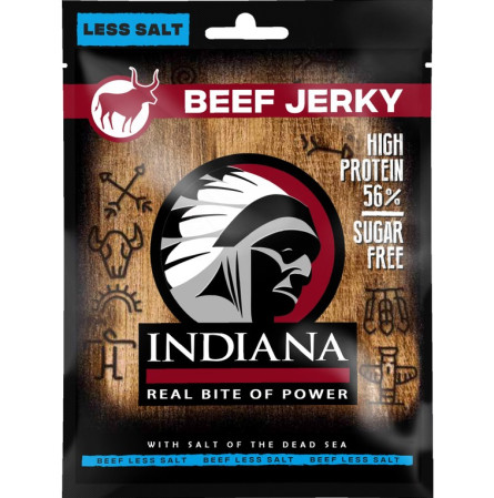 detail Jerky Indiana 25g hovězí less salt