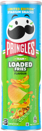 detail Pringles 165g TEAM Loaded fries - 19ks/kart