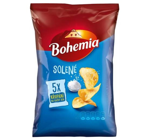 detail Bohemia chips 125g Solené (5x25g)