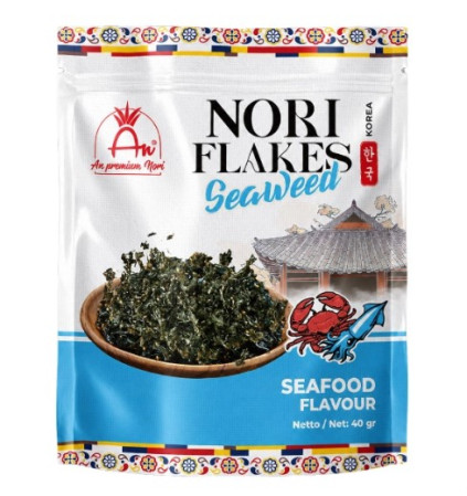 detail Nori AN Flakes 40g Seafood - 30ks/kart