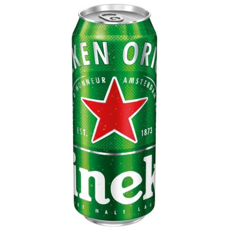 chi tiết Heineken ležák světlý plech 500ml x 24