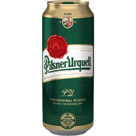 chi tiết Pilsner Urquell 500 ml plech EU