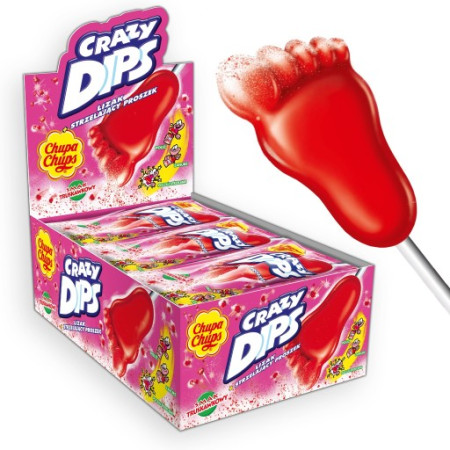 chi tiết Chupa Chups Crazy dips jahoha 24x14g