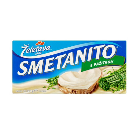 chi tiết Smetanito s pažitkou 150g