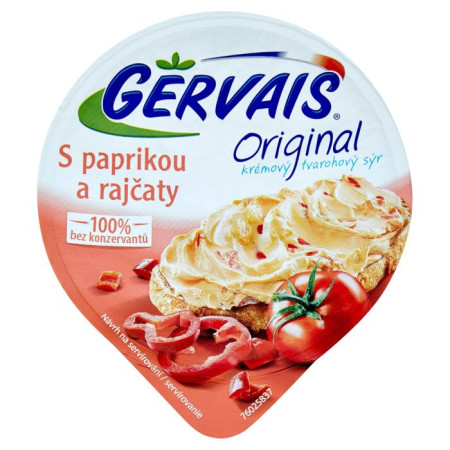 detail Gervais Original paprika rajče 80g