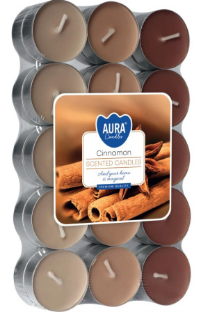 detail AURA Svíčka Cinamon 30ks