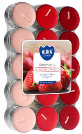 detail AURA Svíčka Strawberry 30ks