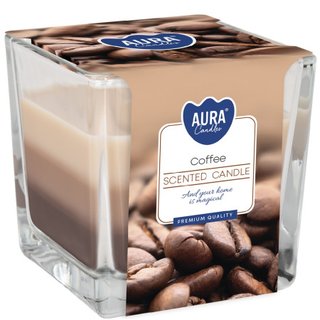 detail AURA 170g Svíčka Coffee