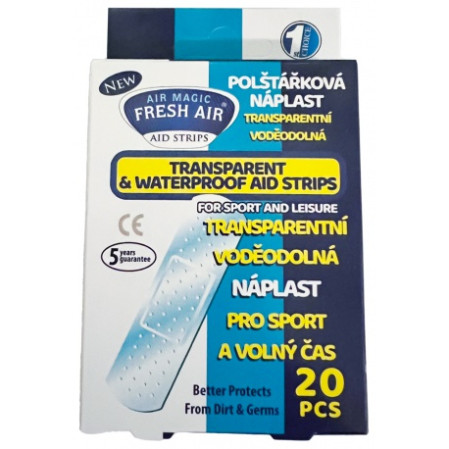 detail Fresh Air Polštářková náplast 20ks - 10ks/kart