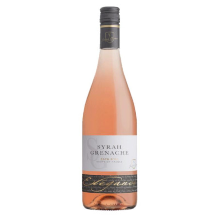 chi tiết Elegance syrah grenache rose 750ml