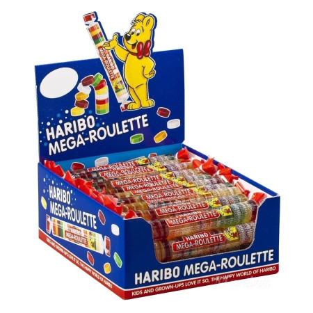 detail Haribo mega roulette 45g x 40
