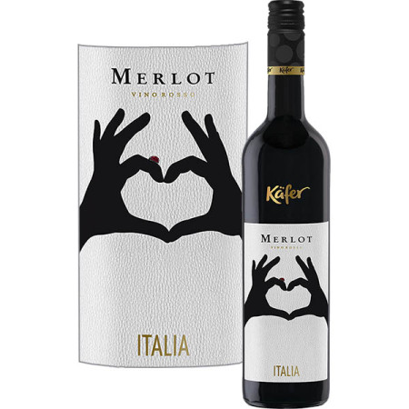 detail Kafer 0,75L Merlot Itálie