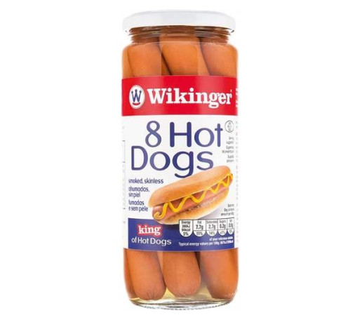 chi tiết Wikinger Párky hot dog (8x45g) 550g