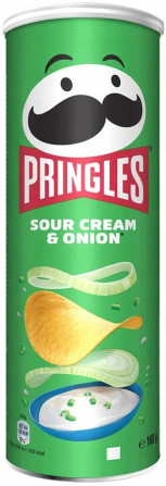 detail Pringles 165g Sour Cream & Onion