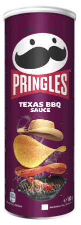 detail Pringles 165g BBQ