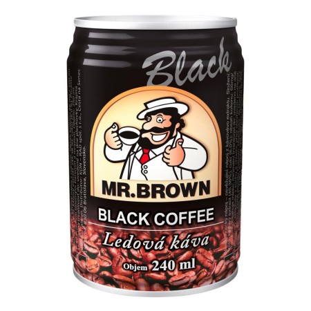detail Mr. Brown 240ml Black