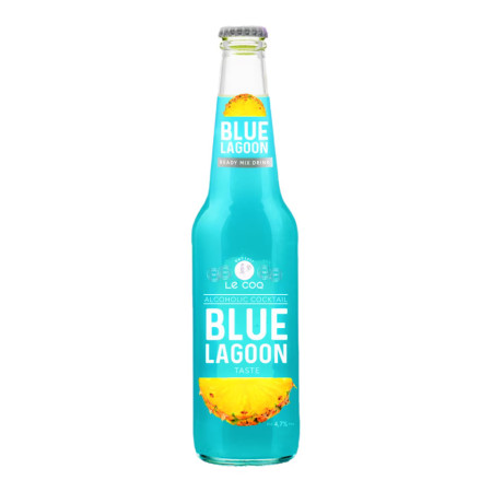 detail Cocktail Le Coq Blue Lagoon 330ml