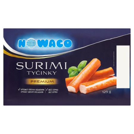 chi tiết Nowaco surimi tyčinky 125g