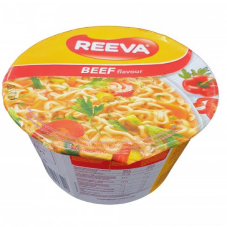 chi tiết Reeva misce s hovězí příchutí 75g x 24