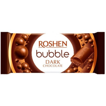detail Roshen BUBBLE 80g Dark čoko