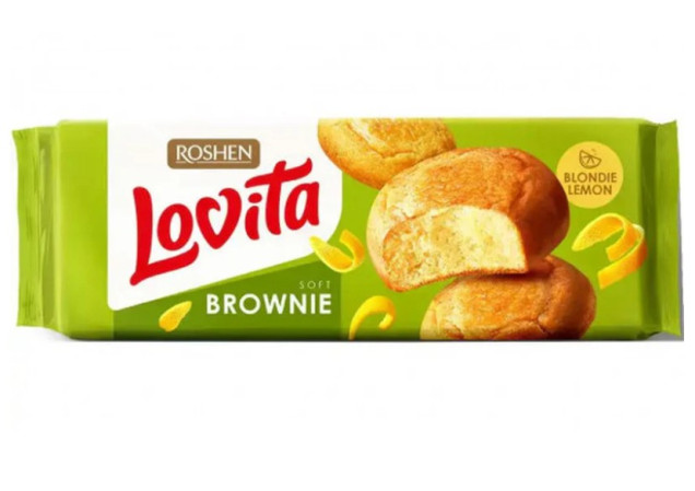 detail Roshen Lovita 152g Lemon Brownie - 21ks/kart