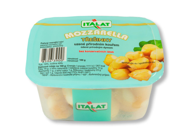detail Italat Mozzarella třešinky uzené 100g