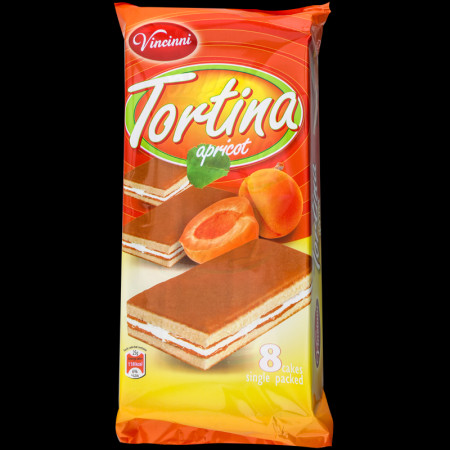 chi tiết Tortina Apricot 200g x12