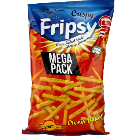 detail Fripsy Mega pack baked ketchup 120g x 12