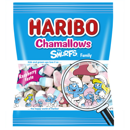 detail Haribo Smurfs Family 90g
