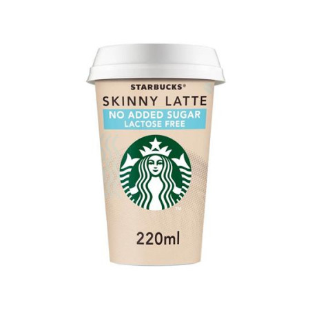 detail Starbucks Skinny Latte 220ml