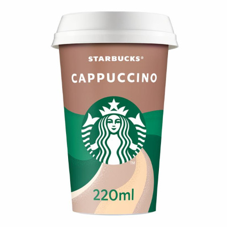 detail Starbucks Cappuccino 220ml
